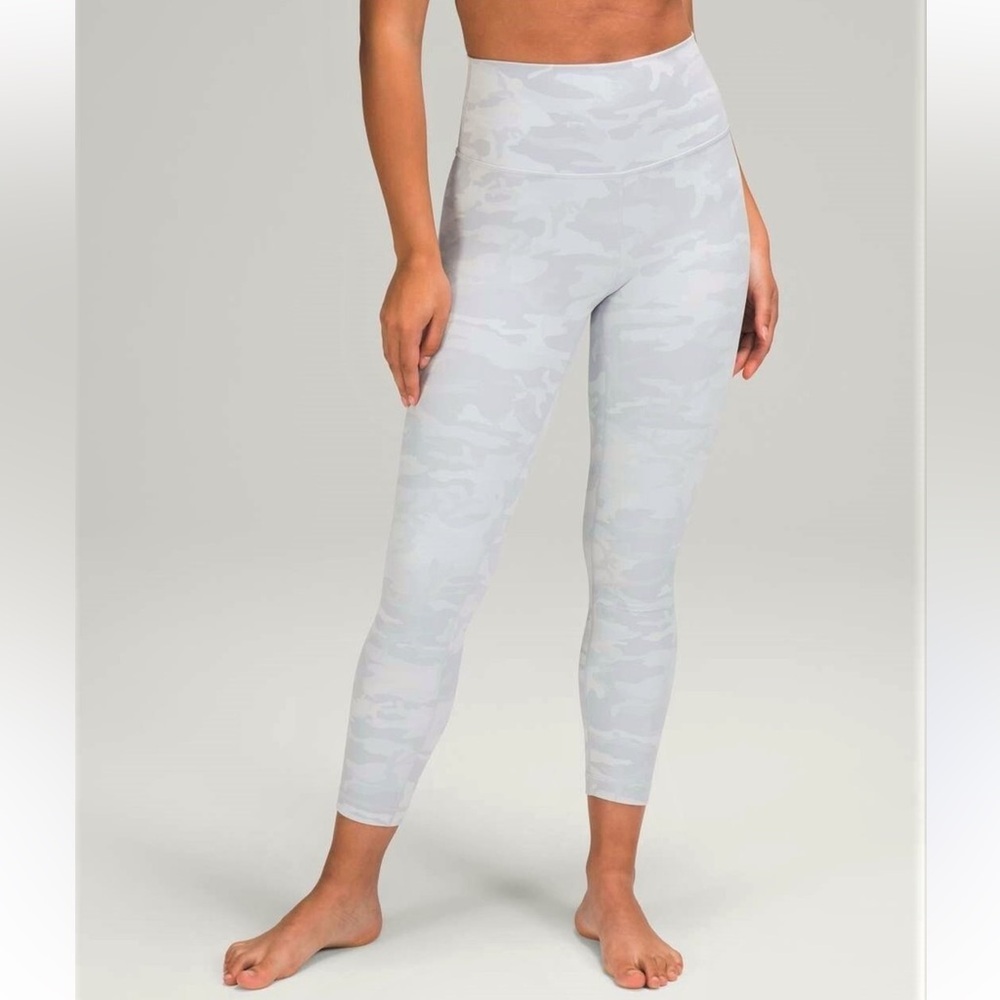 Lululemon | Wunder Under Tight 25” Incongnito Camo Jacquard Alpine White Camo 6